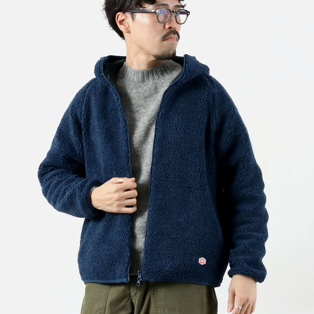 VINCENT ET MIREILLE（ヴァンソン エ ミレイユ） ボア フーディー プレイド M / メンズ アウター Boa Hoodei Plaid | VINCENT ET MIREILLE | 02