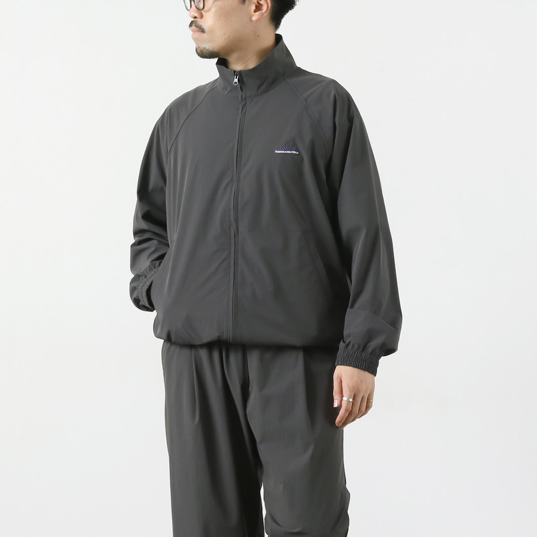 THOUSAND MILE（サウザンドマイル） ジップブルゾン＆Tシャツ＆パンツ セット / イージーパンツ ウエストゴム 半袖 メンズ | THOUSAND MILE | 01