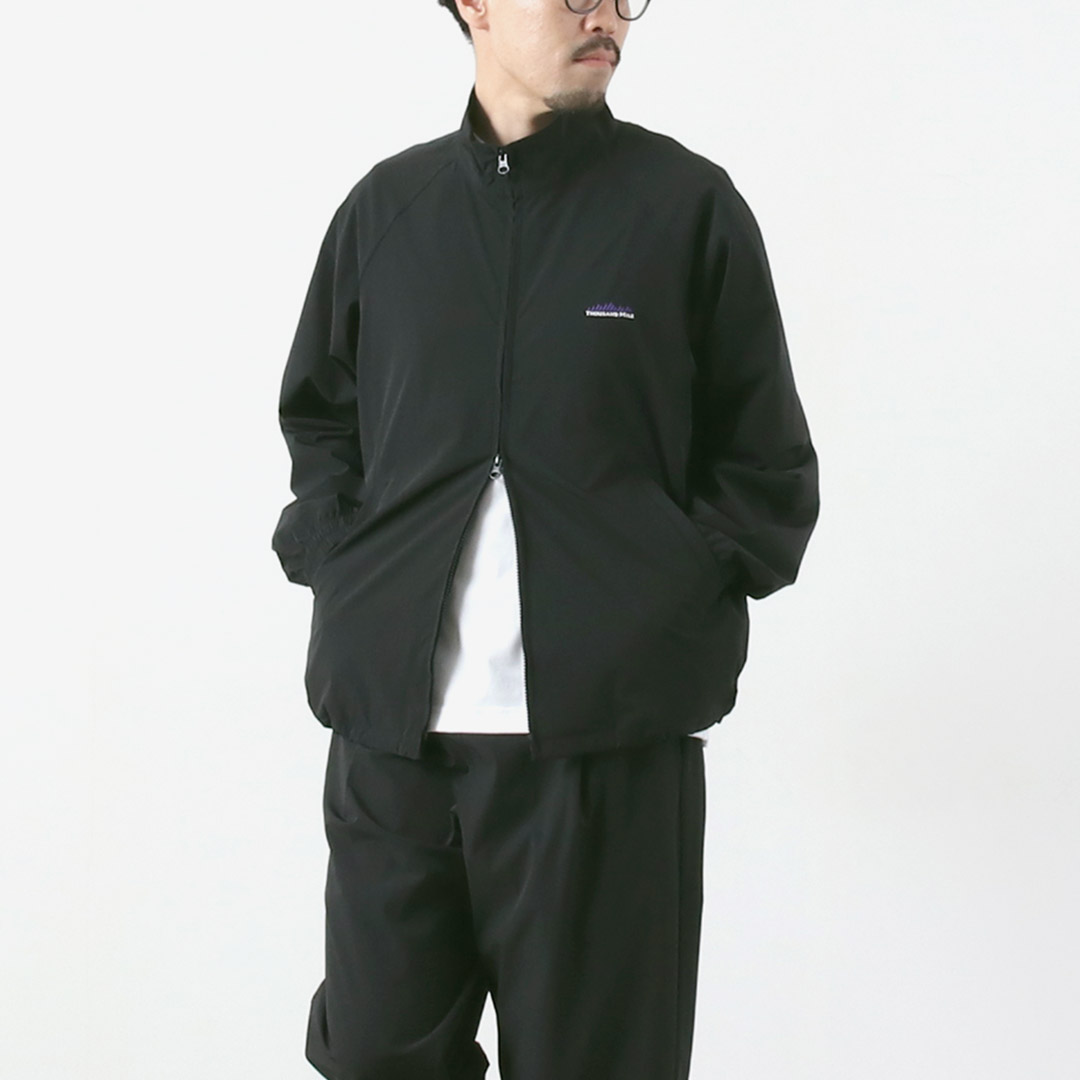 THOUSAND MILE（サウザンドマイル） ジップブルゾン＆Tシャツ＆パンツ セット / イージーパンツ ウエストゴム 半袖 メンズ | THOUSAND MILE | 02