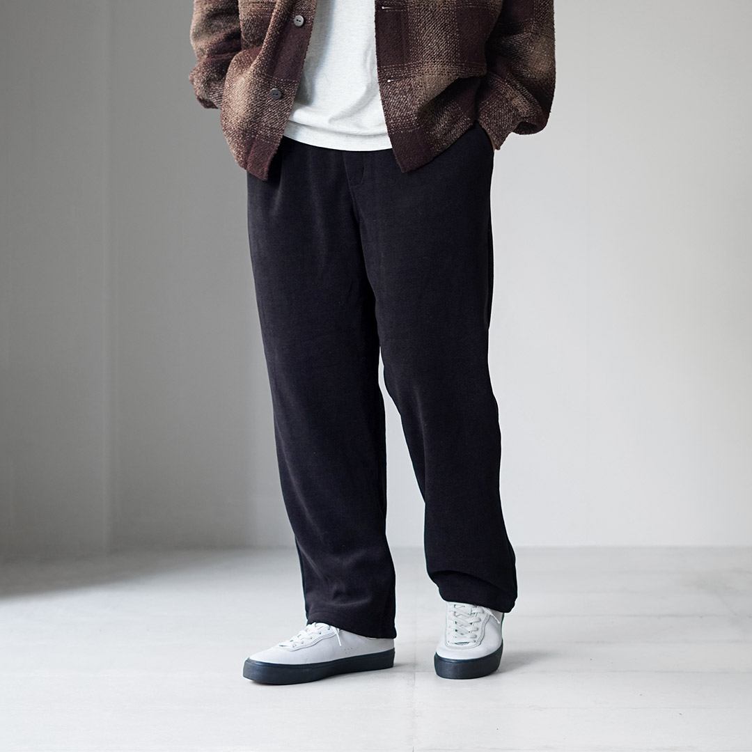THOUSAND MILE（サウザンド マイル） ニットフリース ベルトパンツ / メンズ イージーパンツ 裏起毛 暖パン 冬 | THOUSAND MILE | 02