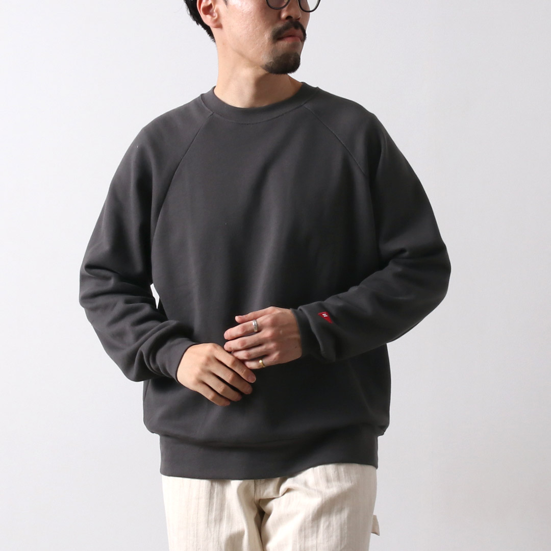 HEALTHKNIT（ヘルスニット） クラシック スウェット クルーネック / メンズ トレーナー 裏起毛 無地 ラグラン | Healthknit | 05