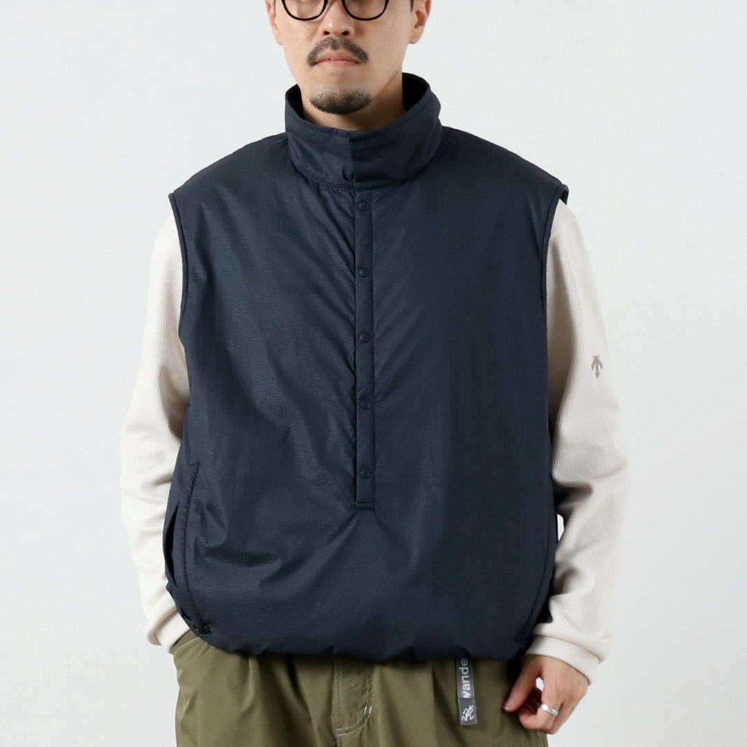 JUGEM（ジュゲム） ダイニーマ パック インシュレーション スナップベスト / メンズ 撥水 軽量 | JUGEM | 01