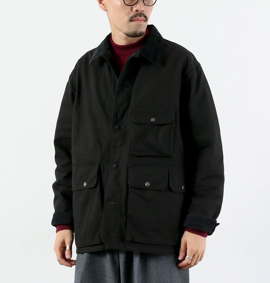 FOB FACTORY（FOBファクトリー） ダック ハンティングジャケット / メンズ アウター ワーク 綿 日本製 DUCK HUNTING JKT