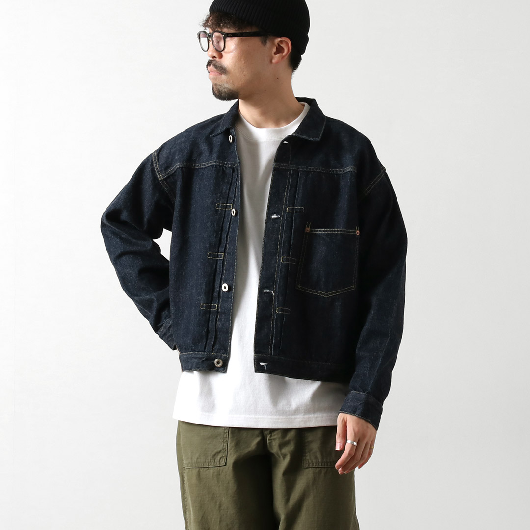 REMI RELIEF（レミレリーフ） 12ozデニム 大戦モデルGジャン ワンウォッシュ デニムジャケット / セルヴィッチ | REMI RELIEF | 01
