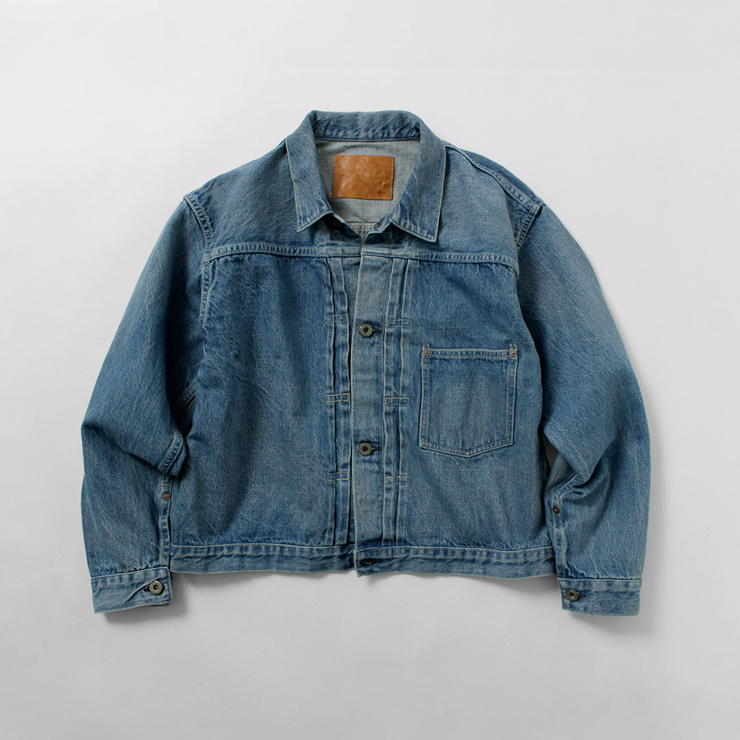 REMI RELIEF（レミ レリーフ） 12ozデニム 大戦モデルGジャン ユーズド