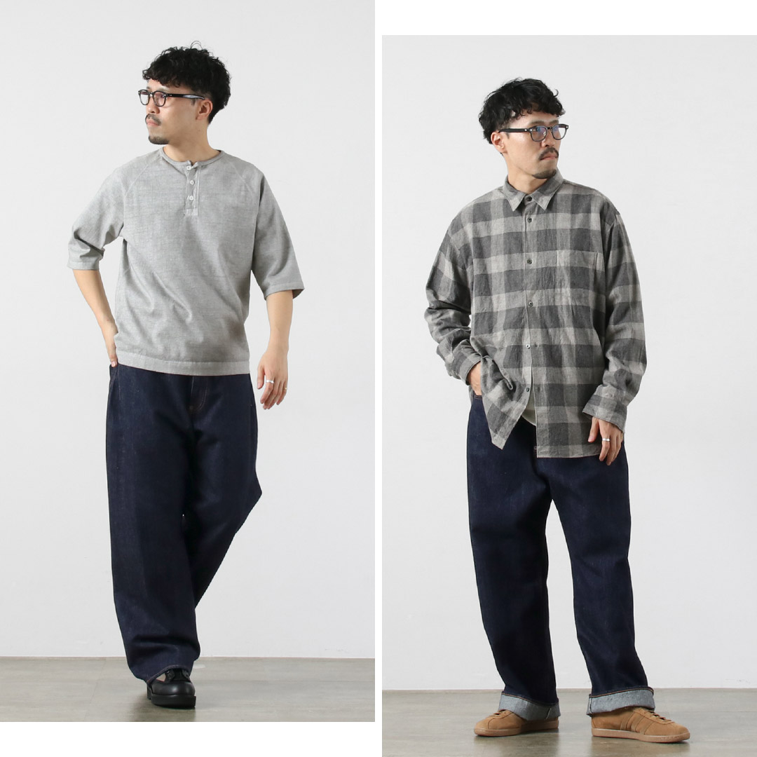 Ordinary fits（オーディナリーフィッツ） ワイドデニム ワン