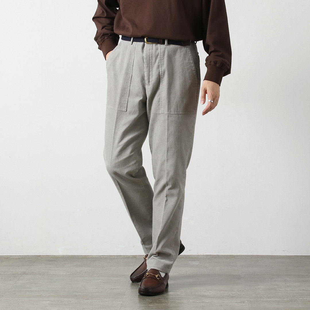 BARNSTORMER（バーンストーマー） ビンテージコール ドレスファティーグ トラウザー / コーデュロイ パンツ メンズ 日本製 |  | 01