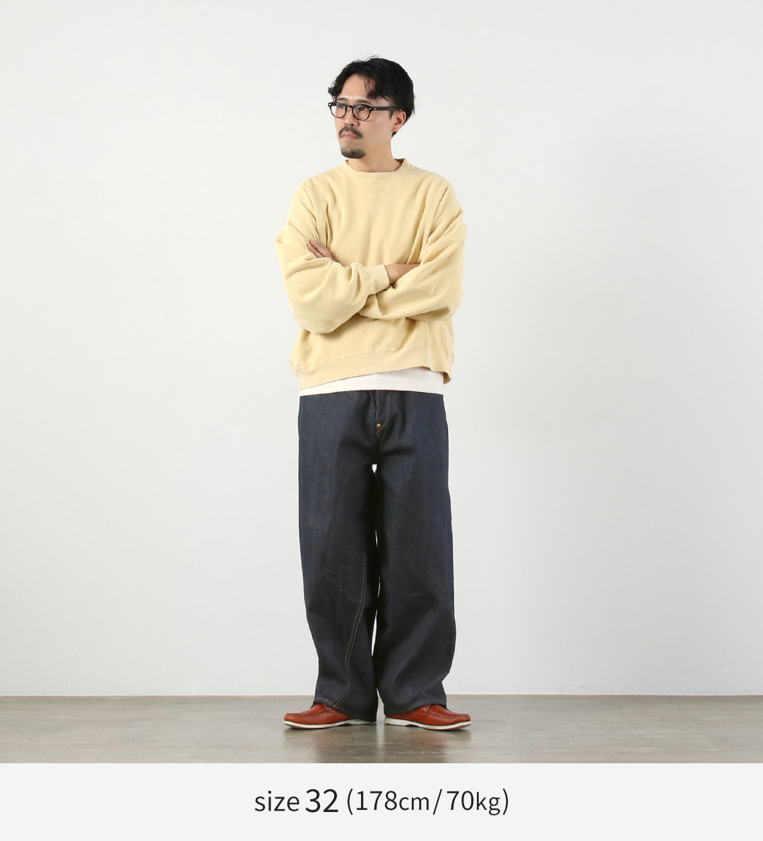 SKEWed（スキュー） ワンポケットパンツ / メンズ デニム ワイド