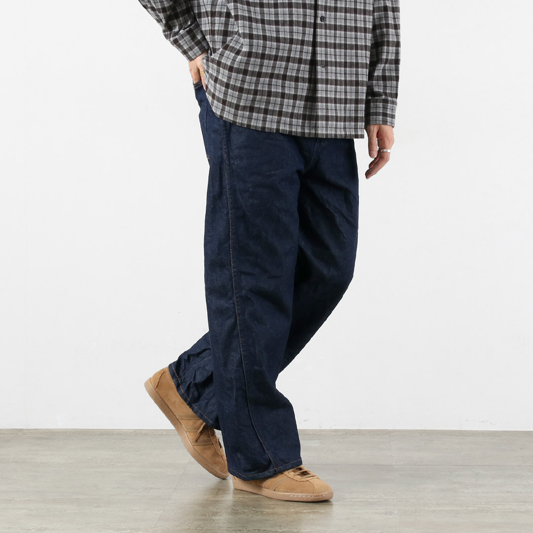 SKEWED（スキュー） ストレートパンツ / メンズ ジーンズ ジーパン デニム ワイド 13MWZ STRAIGHT PANTS (WR) | SKEWed | 01