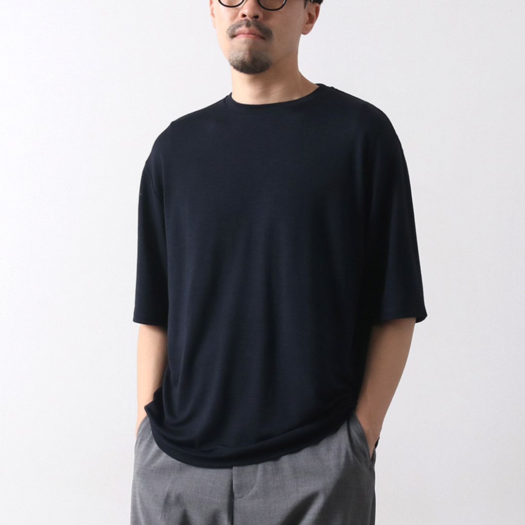 LIFiLL（リフィル） ウーリッシュTシャツ 日本製 / ウール メンズ 半袖 | LIFiLL | 03