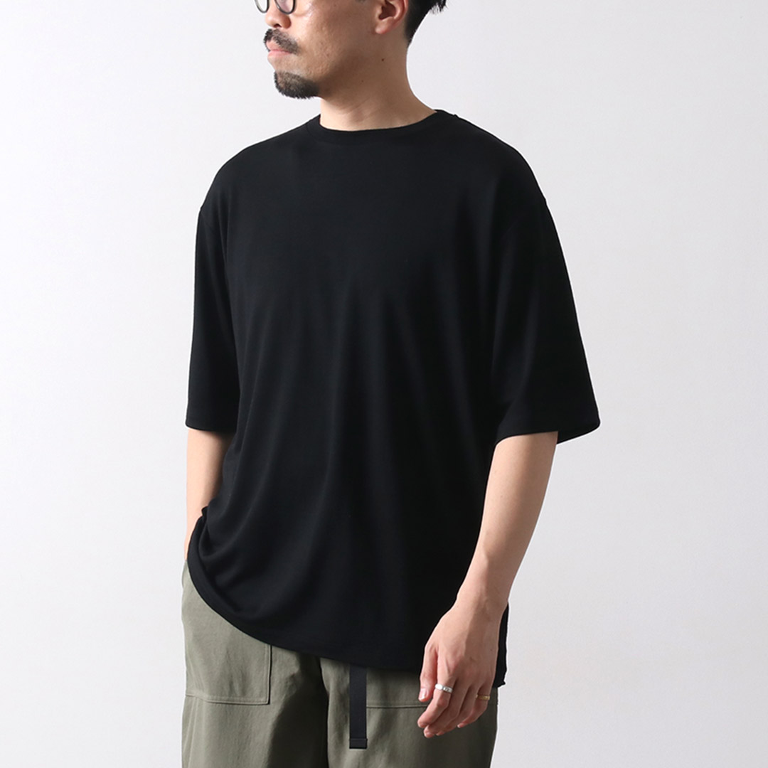 LIFiLL（リフィル） ウーリッシュTシャツ 日本製 / ウール メンズ 半袖 | LIFiLL | 05