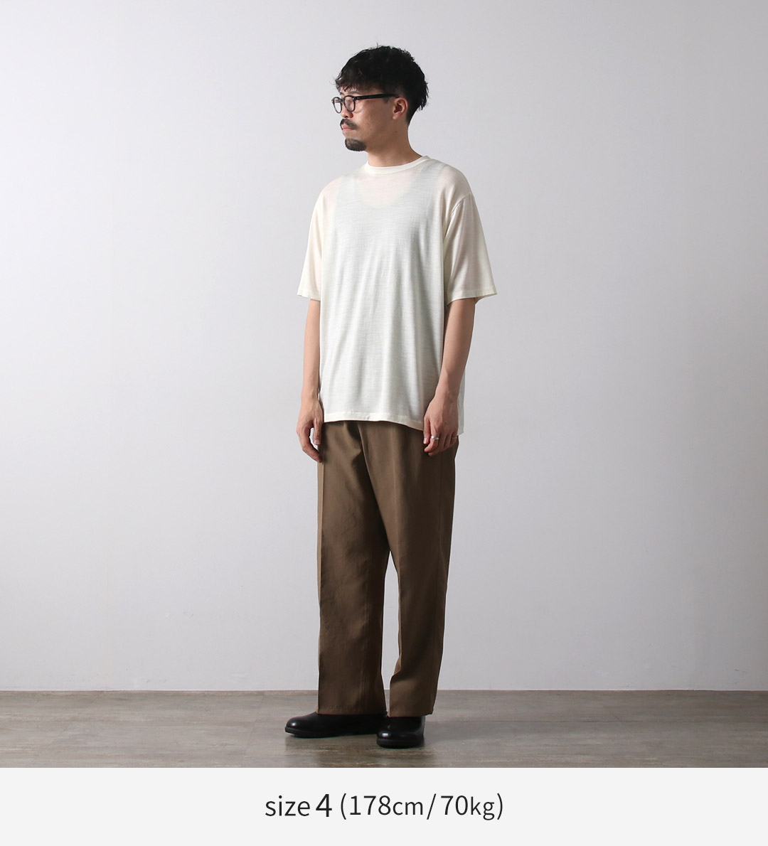 LIFiLL（リフィル） ウーリッシュTシャツ / メンズ トップス 半袖