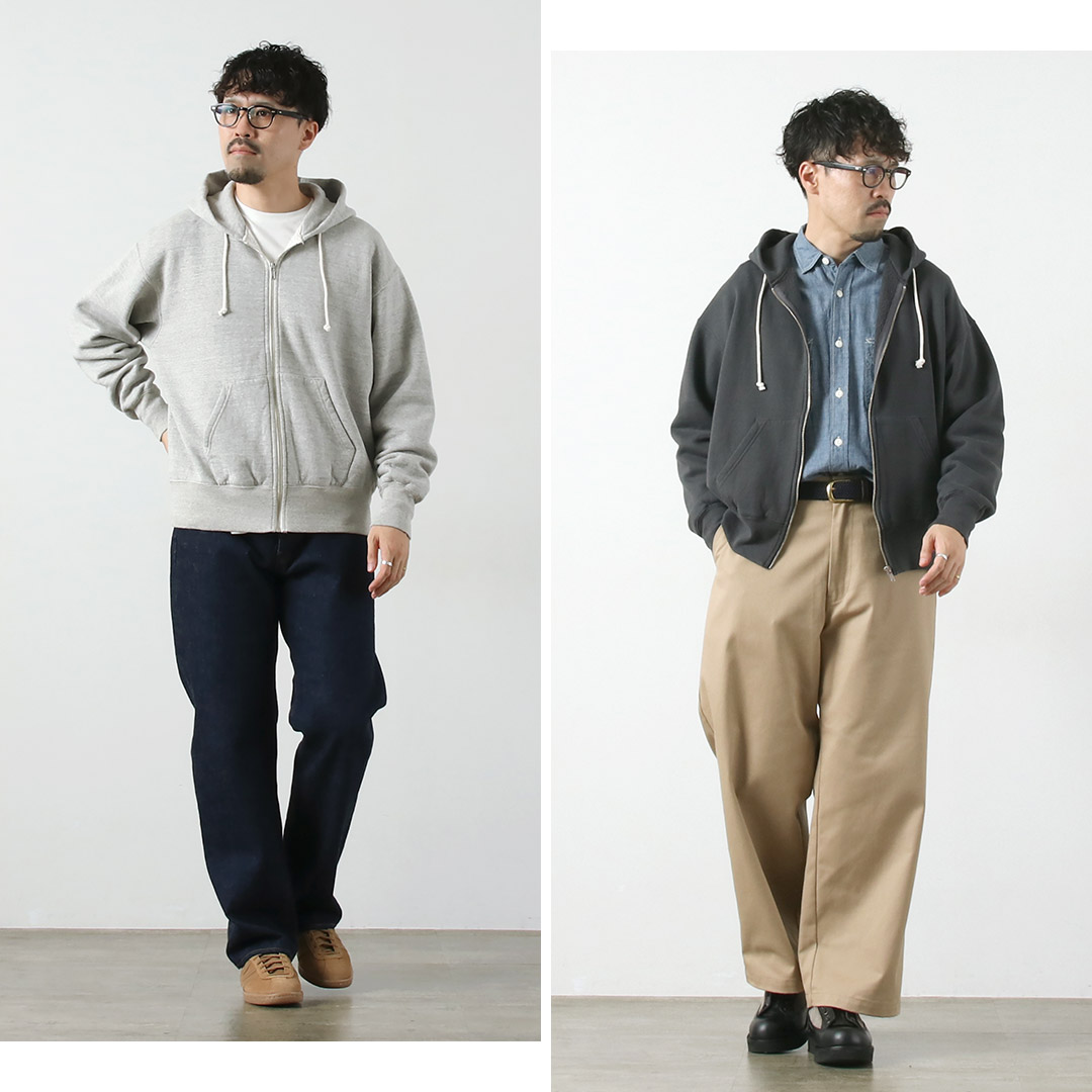 FilMelange（フィルメランジェ） シェリフ カンピオーネ裏毛 ジップ