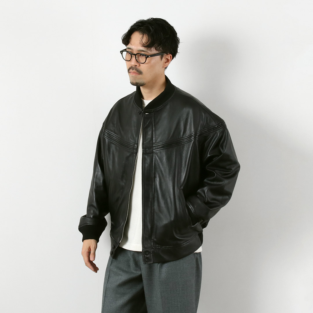 TOWNCRAFT（タウンクラフト） レザー ダービージャケット / メンズ