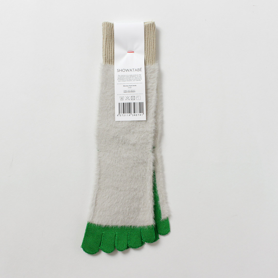DECKA QUALITY SOCKS（デカ） モンキースタイル ソックス / 靴下 五本指 ５本指 メンズ レディース ユニセックス SHOWATABE | decka Quality socks | 03