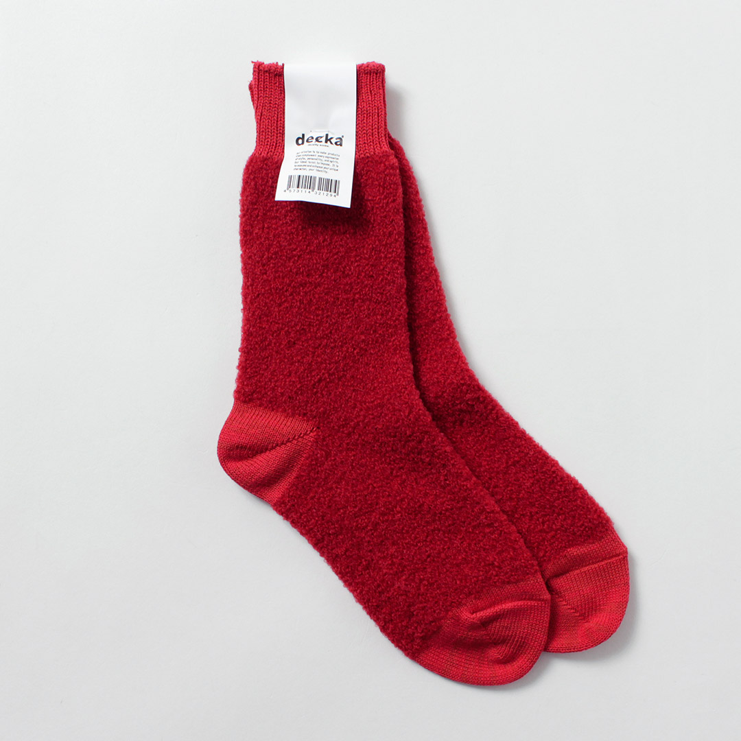 DECKA QUALITY SOCKS（デカ） ベビーアルパカ＆メリノウール ソックス / 靴下 メンズ SHOWATABE | decka Quality socks | 02