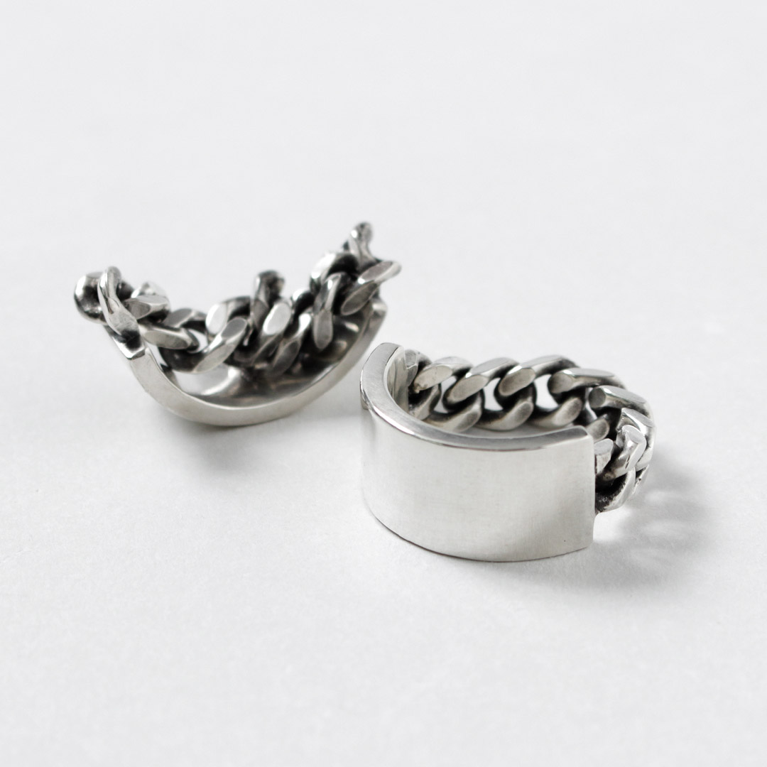 BUTTON WORKS CROSS シルバーリング Button Works BUTTON WORKS（ボタンワークス） IDリング