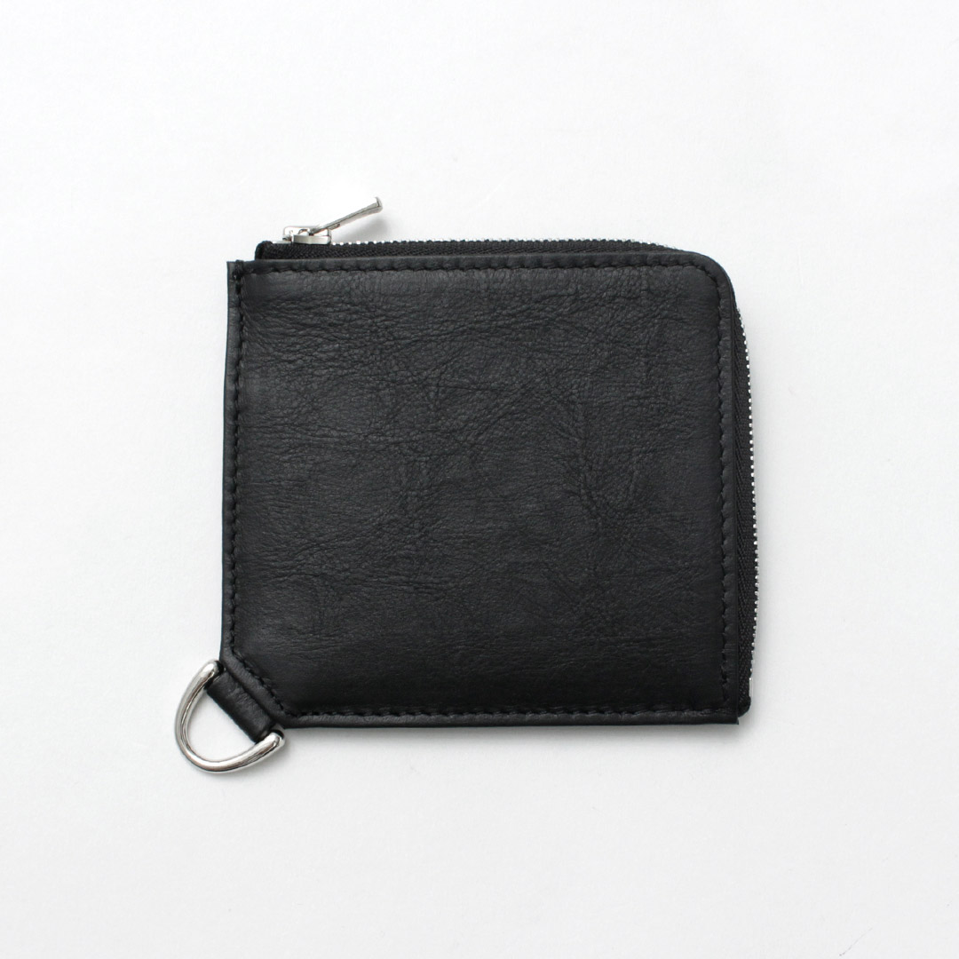 SENTI（センティ） ダイニーマレザー Lジップ ウォレット / メンズ 財布 レザー ファスナー コンパクト | SENTI | 01