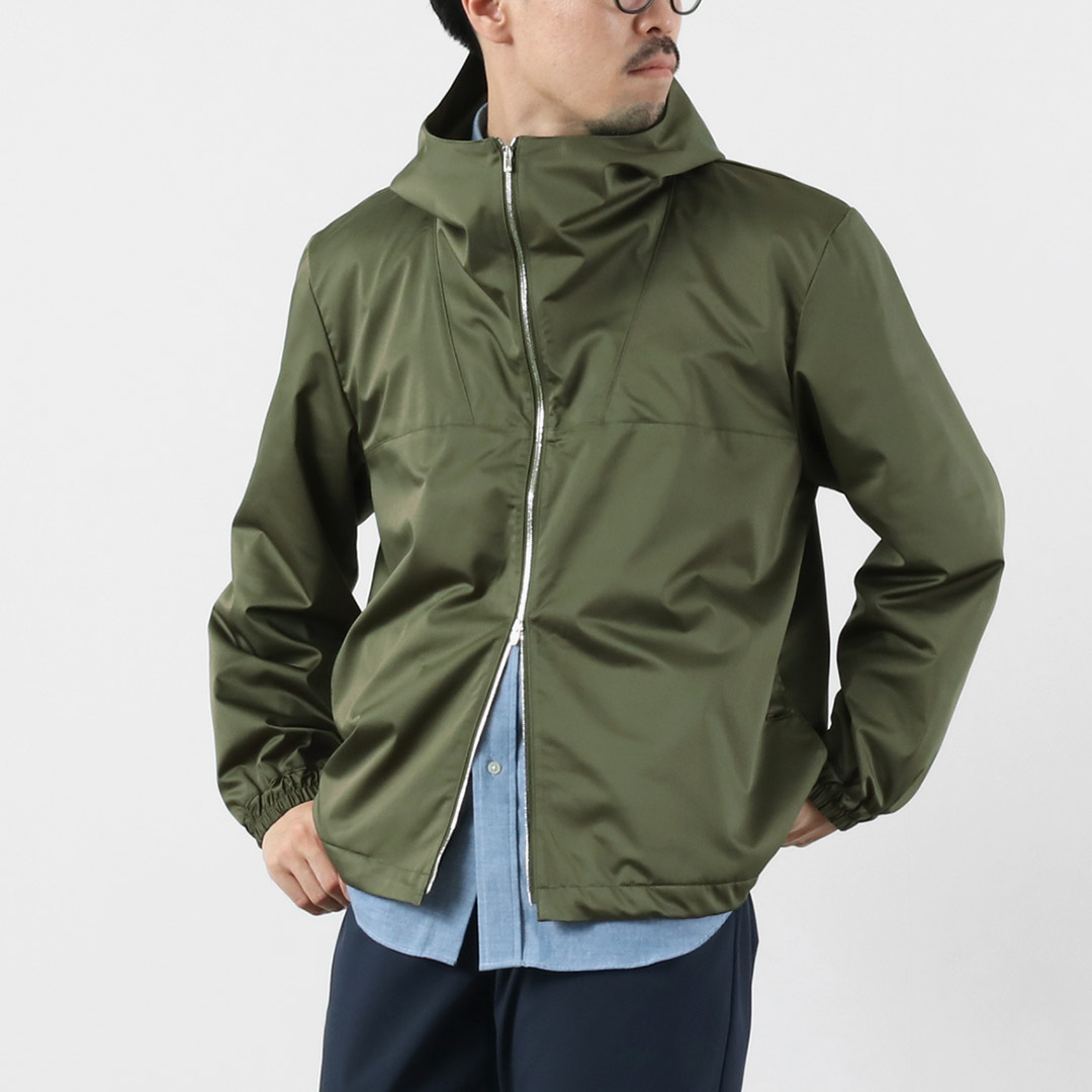 RE MADE IN TOKYO JAPAN（アールイー） リモンタファブリック アノラックパーカー / メンズ ウインドブレーカー ブルゾン | Re made in tokyo japan | 01