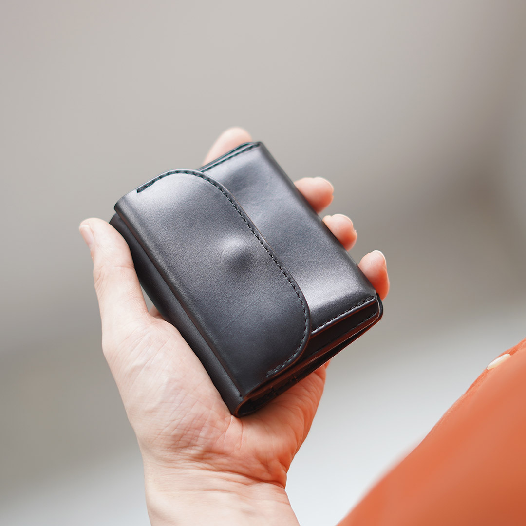 MR.OLIVE（ミスターオリーブ） ミニウォレット ホーウィン クロム