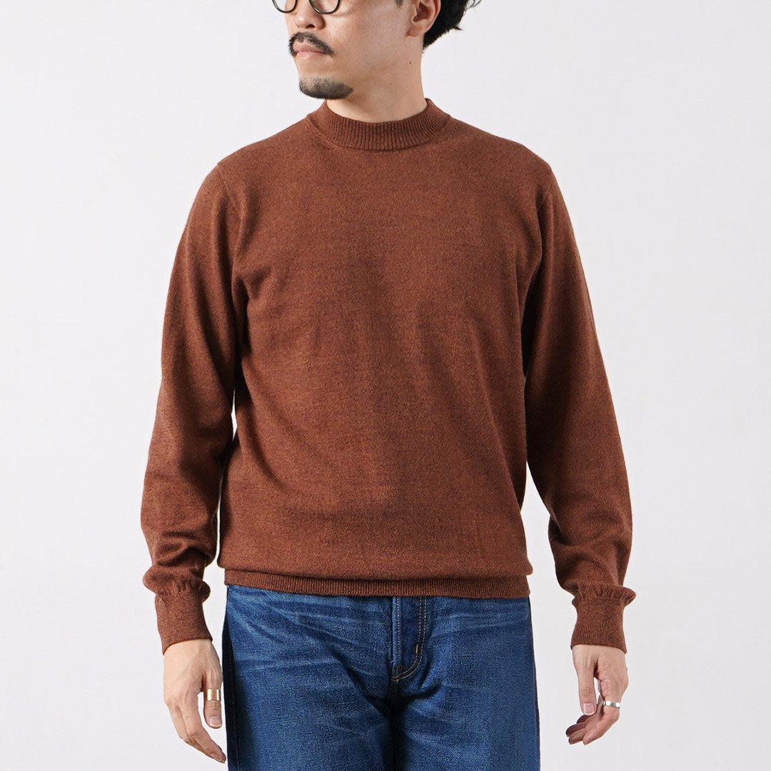 Rinascente（リナシェンテ） 12G シームレス モックネックニット