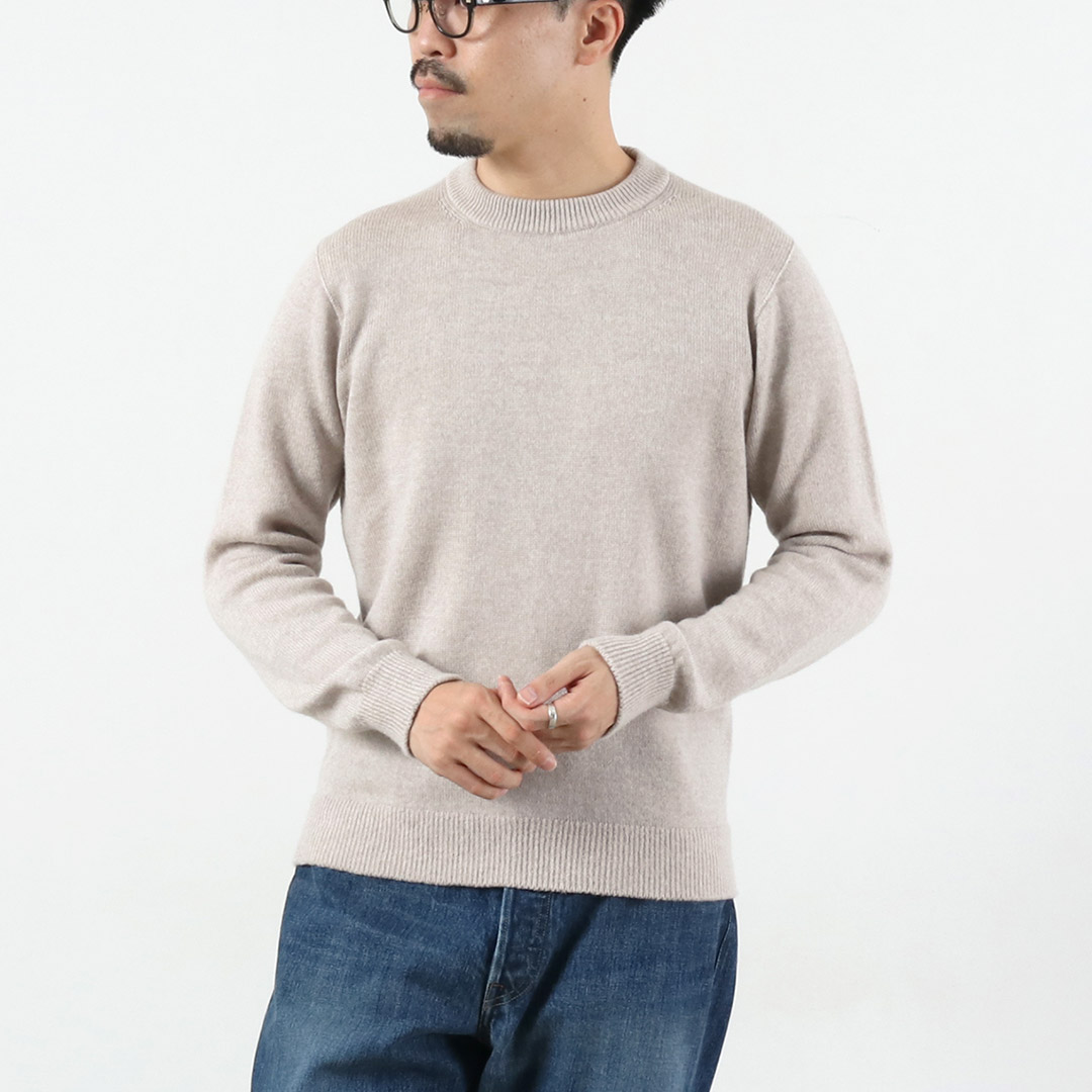 RINASCENTE（リナシェンテ） 7G イタリアンキャッシュウール モックネックニット / セーター 長袖 日本製 沼ネック | Rinascente | 02