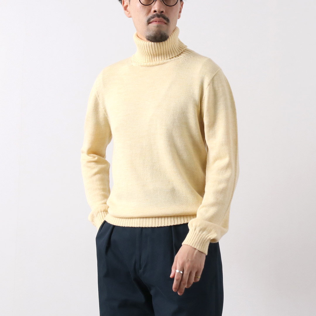 RINASCENTE（リナシェンテ） 7G イタリアンキャッシュウール タートルネックニット / セーター 長袖 日本製 | Rinascente | 01