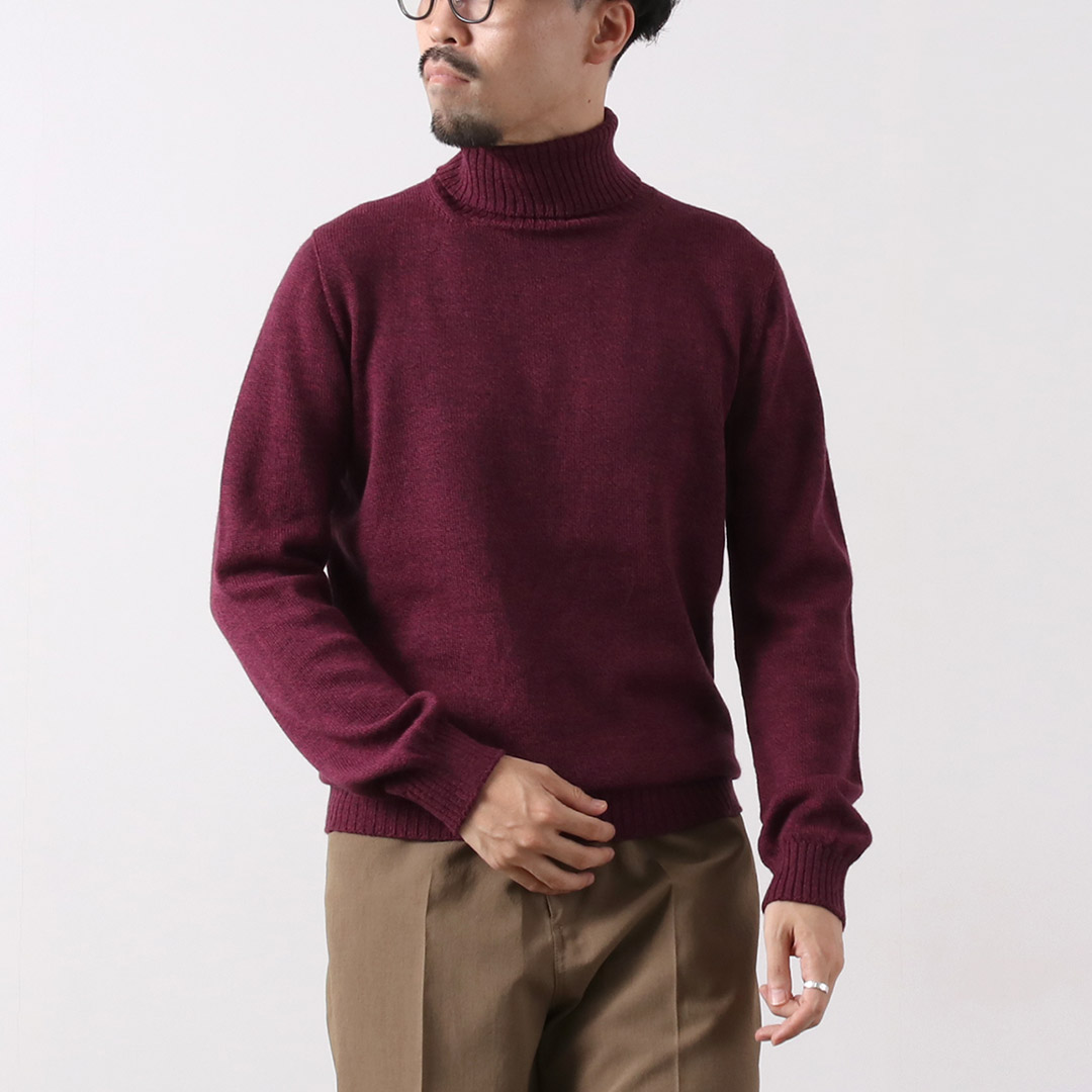 RINASCENTE（リナシェンテ） 7G イタリアンキャッシュウール タートルネックニット / セーター 長袖 日本製 | Rinascente | 03