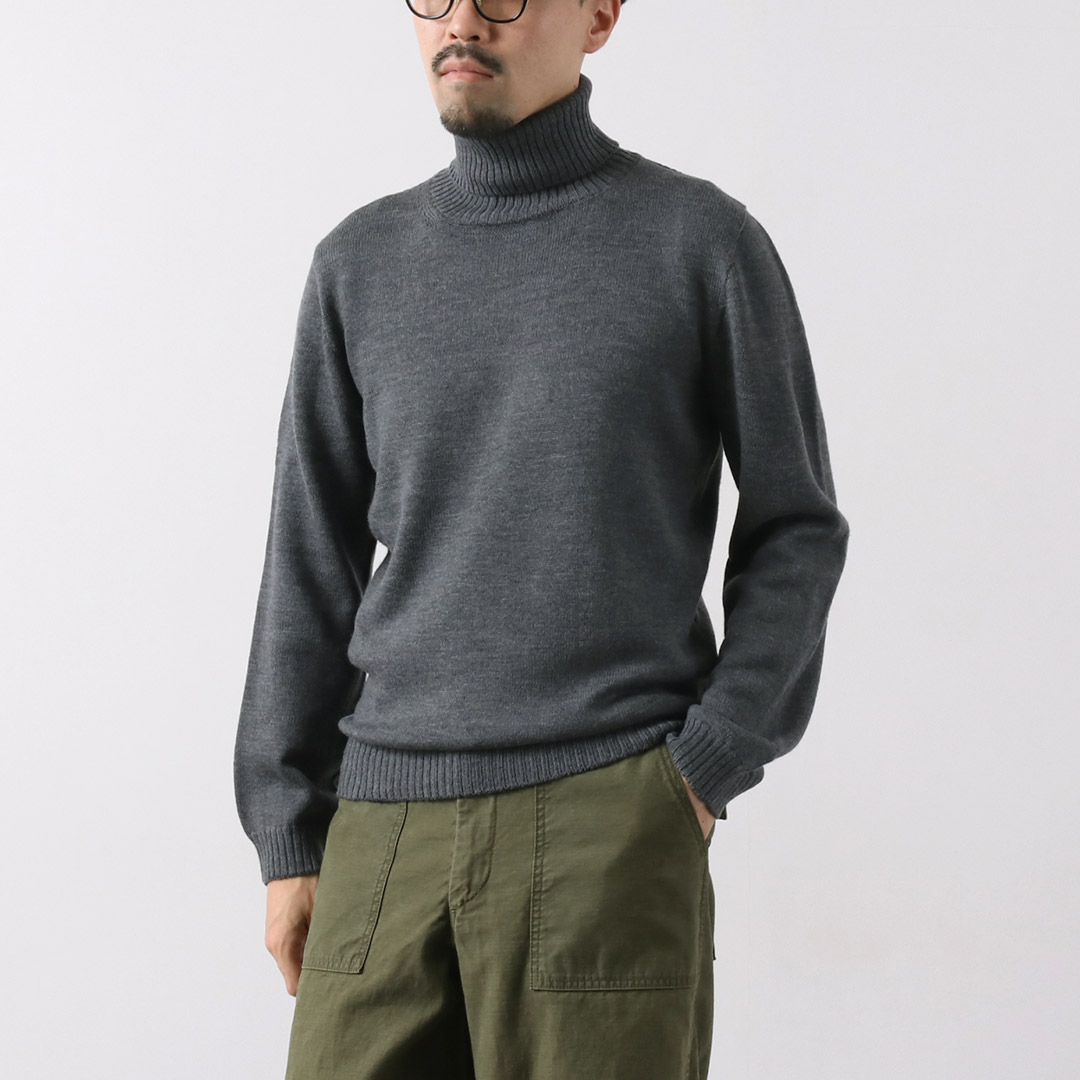 RINASCENTE（リナシェンテ） 7G イタリアンキャッシュウール タートルネックニット / セーター 長袖 日本製 | Rinascente | 04