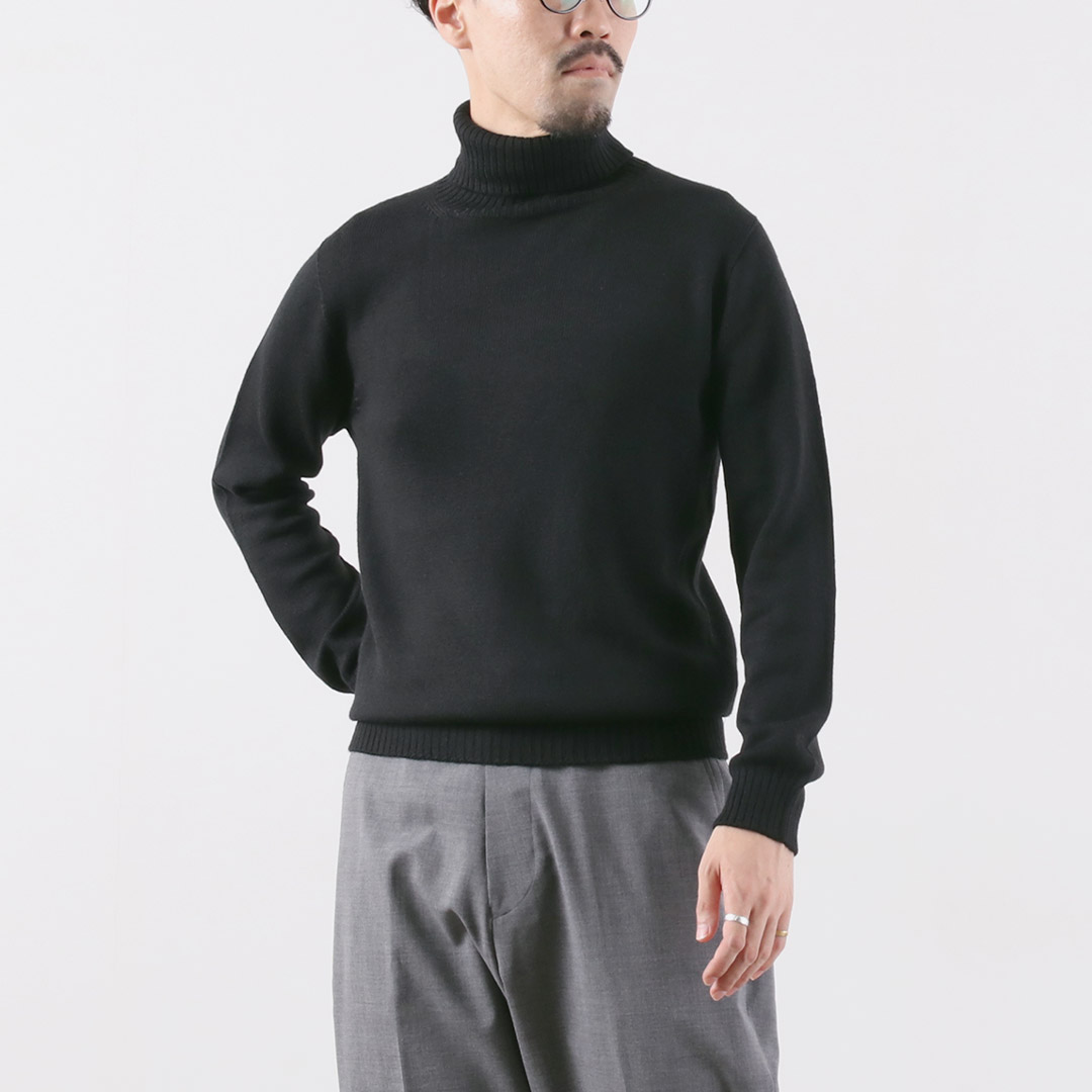 RINASCENTE（リナシェンテ） 7G イタリアンキャッシュウール タートルネックニット / セーター 長袖 日本製 | Rinascente | 05