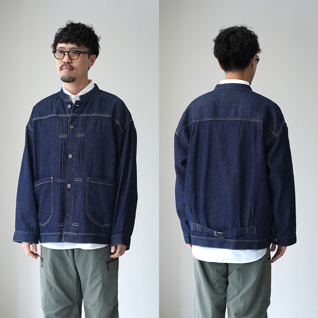 GOHEMP（ゴーヘンプ） 9oz 3タック Gジャン / デニムジャケット メンズ