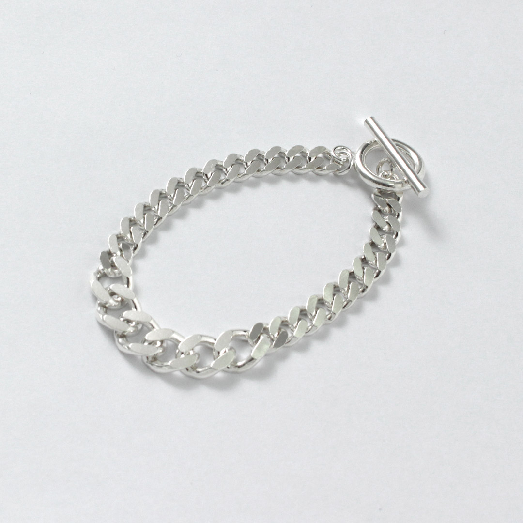 TMW（トラディショナルモダンワークス） スターリングシルバー ケーブルチェーンブレスレット 喜平チェーンMix / メンズ | ROCOCO | 01