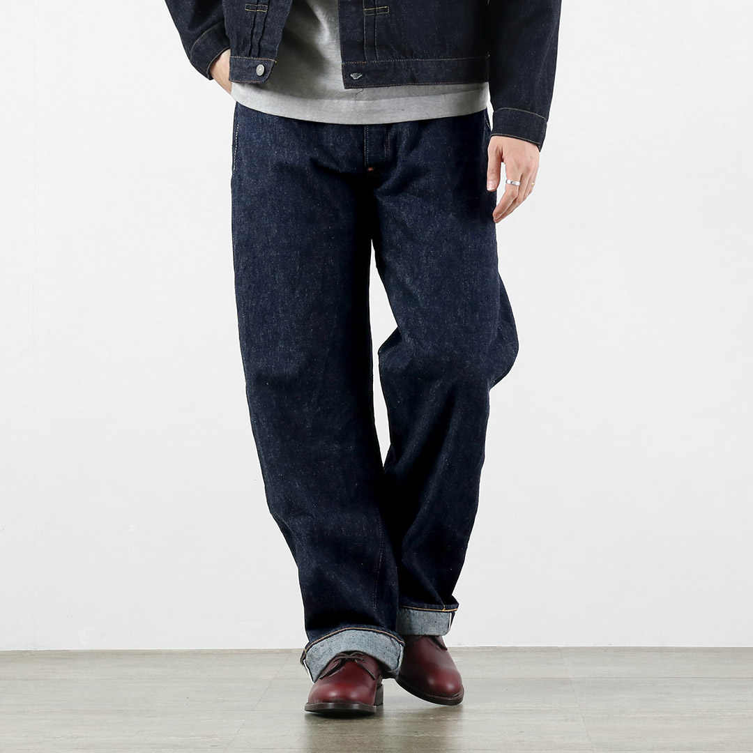 SUGAR CANE（シュガーケーン） 13ozデニム ウエストオーバーオールズ 2025モデル / メンズ ジーンズ パンツ | SUGAR CANE | 01