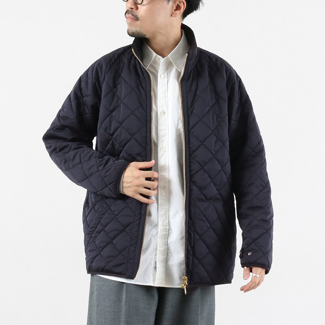 ROCOCO×SUNNY SPORTS（サニースポーツ） アークティック キルトジャケット 裏フリース │ スタンド ジップアップブルゾン | SUNNY SPORTS | 02