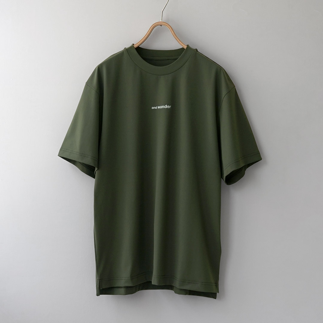 AND WANDER（アンドワンダー） ドライ メッシュTシャツ / メンズ 半袖 吸水速乾 |  | 05