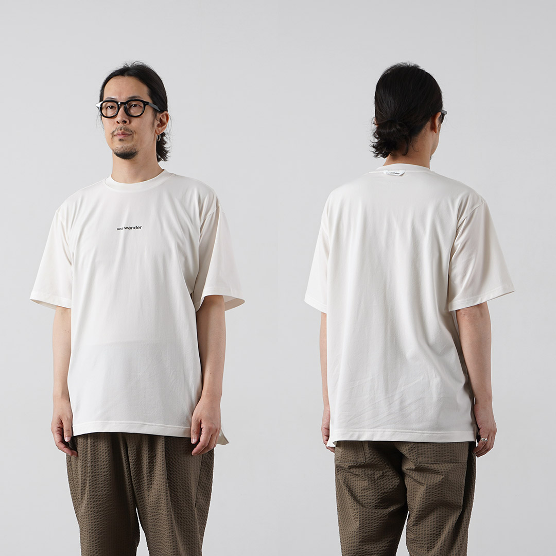 AND WANDER（アンドワンダー） ドライ メッシュTシャツ / メンズ 半袖 吸水速乾 |  | 14