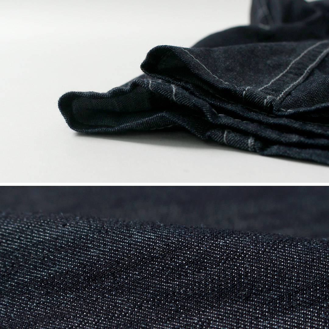 AND WANDER（アンドワンダー） ドライ イージー デニムワイドパンツ / メンズ | and wander | 05