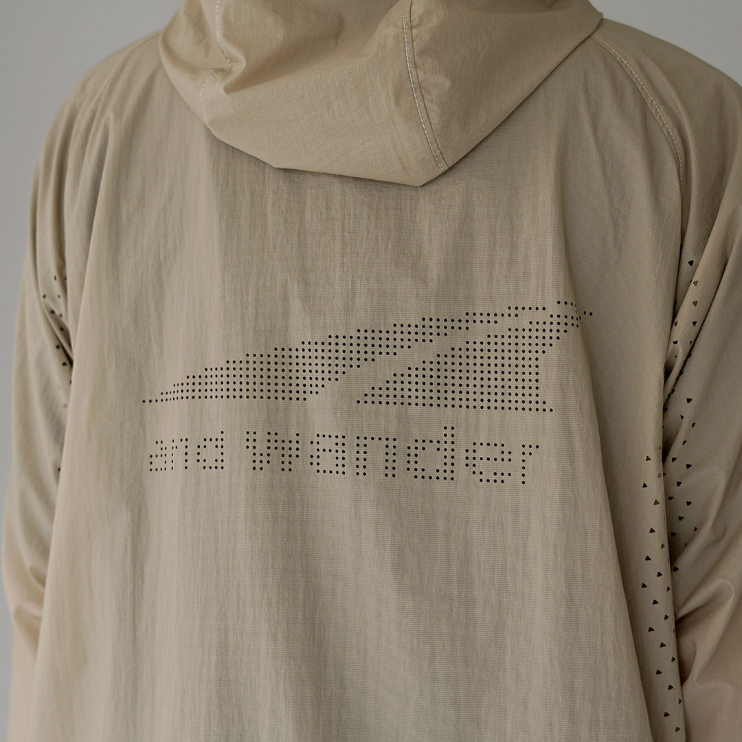 AND WANDER（アンドワンダー） アルトラ×アンドワンダー ベンチレーション ウインドジャケット / メンズ パッカブル トラベル 旅行 | and wander | 12