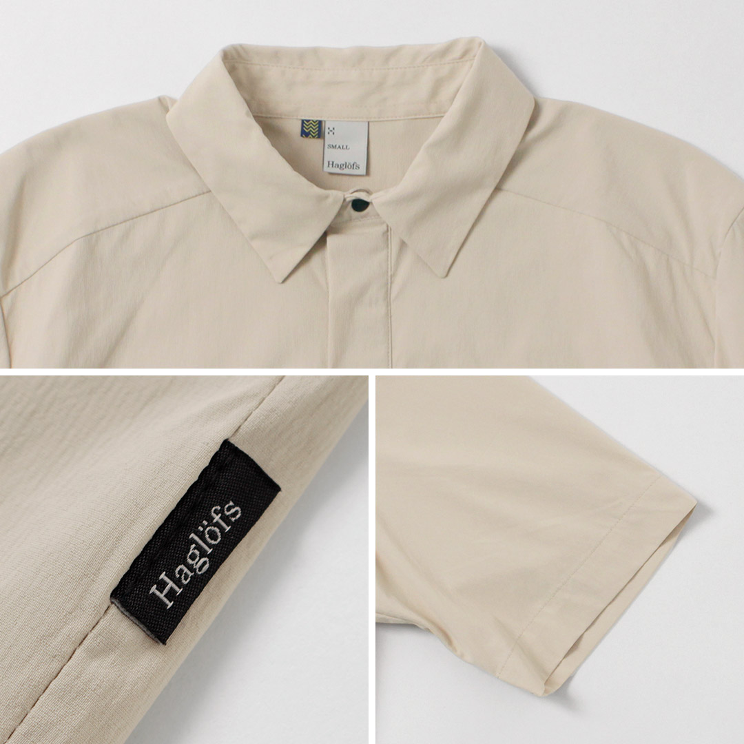 HAGLOFS（ホグロフス） サロ シャツ ショートスリーブ 2 / メンズ ストレッチ 速乾 軽量 | HAGLOFS | 17