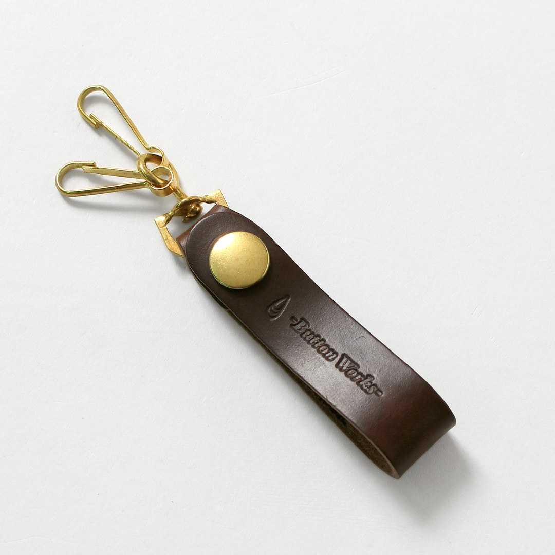 BUTTON WORKS（ボタンワークス） クロムエクセル レザーキーホルダー ノース＆ジャッド アンカーフック / メンズ ベルトキーパー | Button Works | 01
