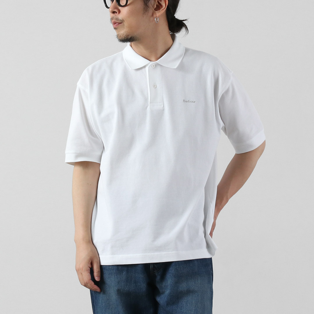 BARBOUR（バブアー） ヘクサム オーバーサイズ ポロシャツ / 半袖 メンズ | Barbour | 01