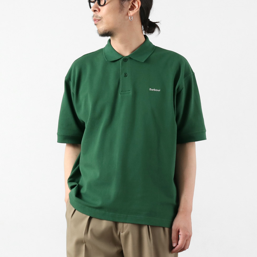 BARBOUR（バブアー） ヘクサム オーバーサイズ ポロシャツ / 半袖 メンズ | Barbour | 02