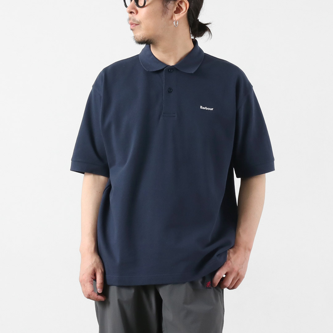 BARBOUR（バブアー） ヘクサム オーバーサイズ ポロシャツ / 半袖 メンズ | Barbour | 04