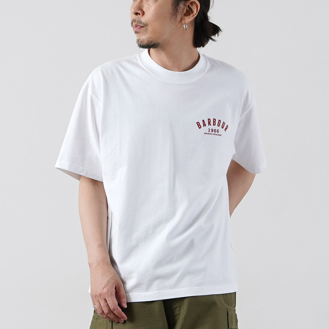 BARBOUR（バブアー） 1966グラフィック オーバーサイズ Tシャツ / メンズ 半袖 | Barbour | 01