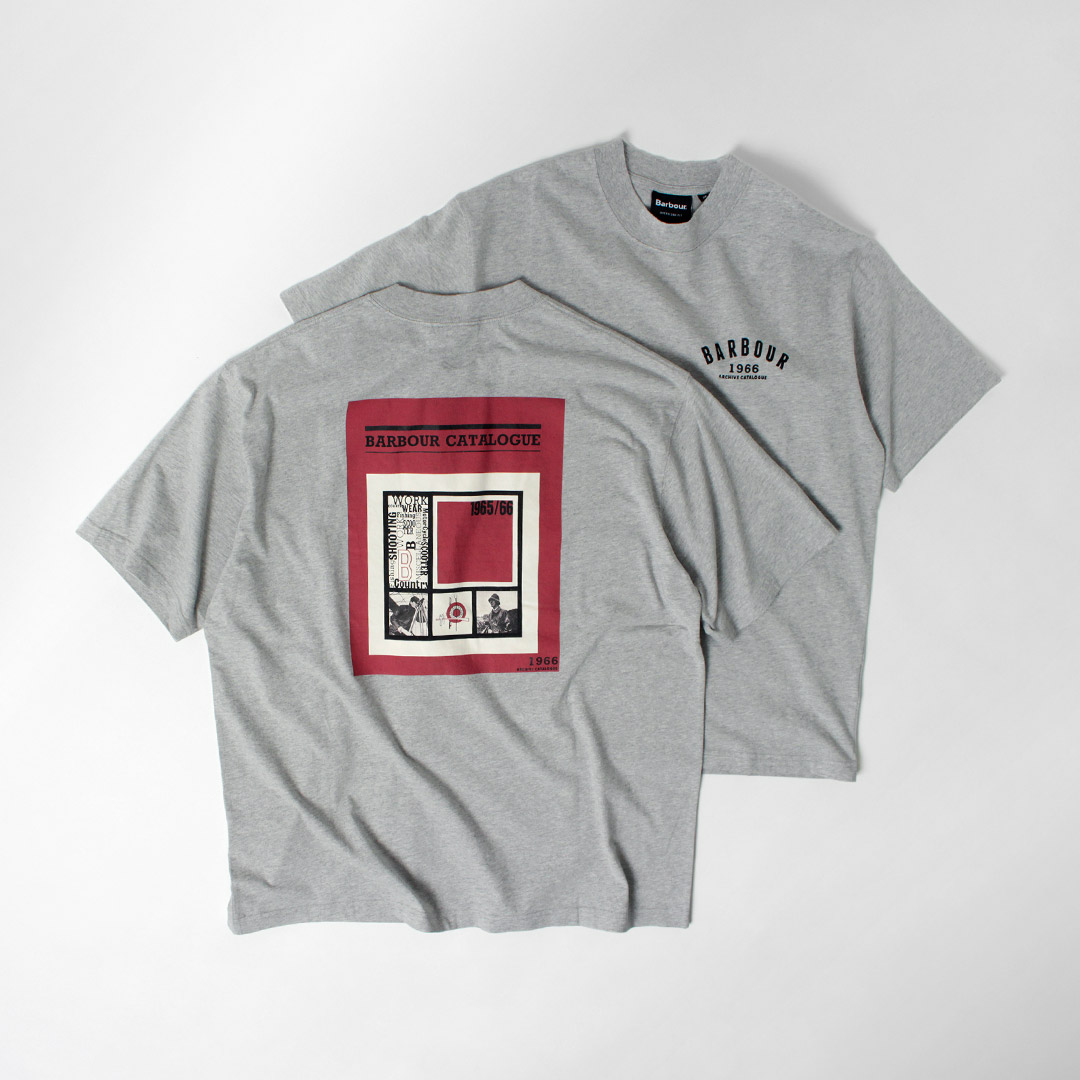 BARBOUR（バブアー） 1966グラフィック オーバーサイズ Tシャツ / メンズ 半袖 | Barbour | 04