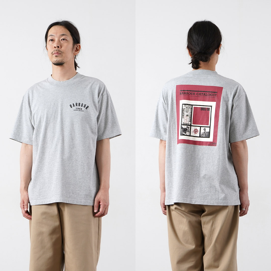 BARBOUR（バブアー） 1966グラフィック オーバーサイズ Tシャツ / メンズ 半袖 | Barbour | 13