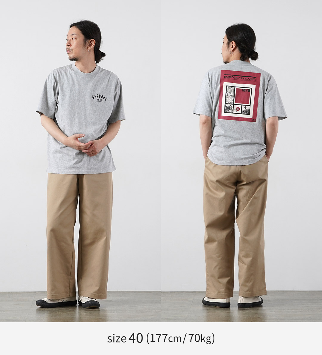BARBOUR（バブアー） 1966グラフィック オーバーサイズ Tシャツ / メンズ 半袖 | Barbour | 05