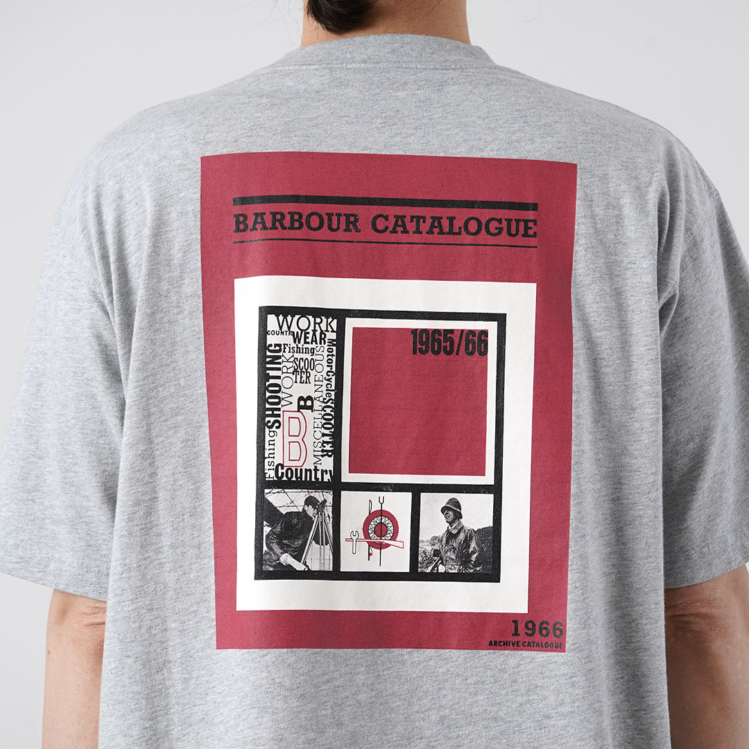 BARBOUR（バブアー） 1966グラフィック オーバーサイズ Tシャツ / メンズ 半袖 | Barbour | 10