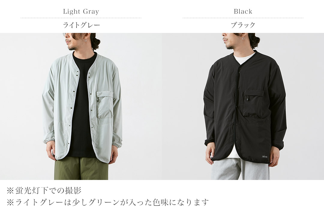 NANGA（ナンガ） PLC エクスカーション カーディガン / メンズ パッカブル 軽量 UVカット 吸水速乾 |  | 03