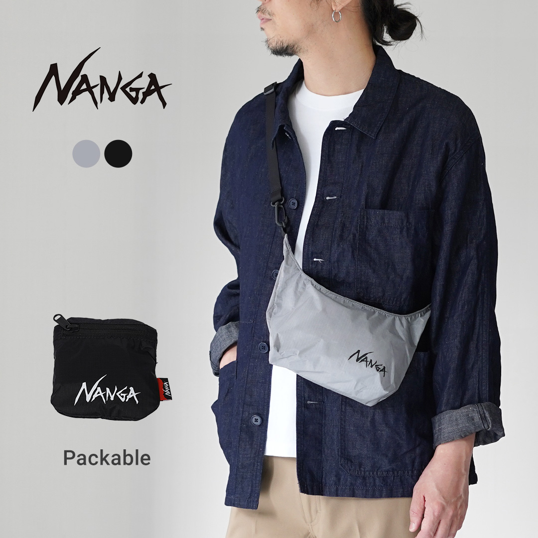NANGA（ナンガ） ファイバーマックス TUL コンパクトサコッシュ パッカブル / メンズ バッグ | 